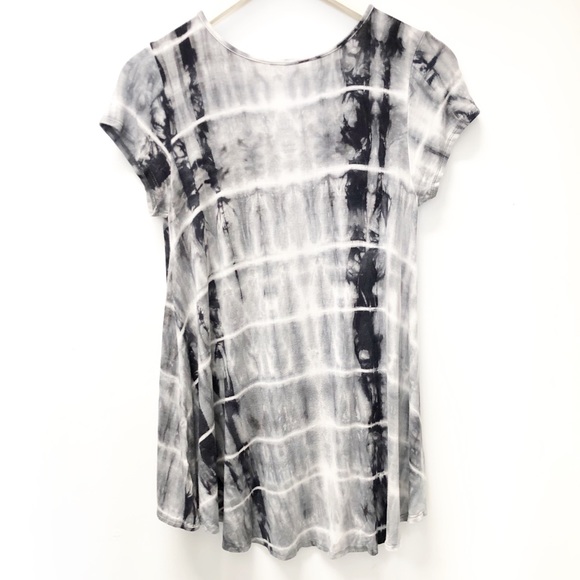 Alya Namaste In Bed Tunic * Gray & White SZ Small - Picture 3 of 4